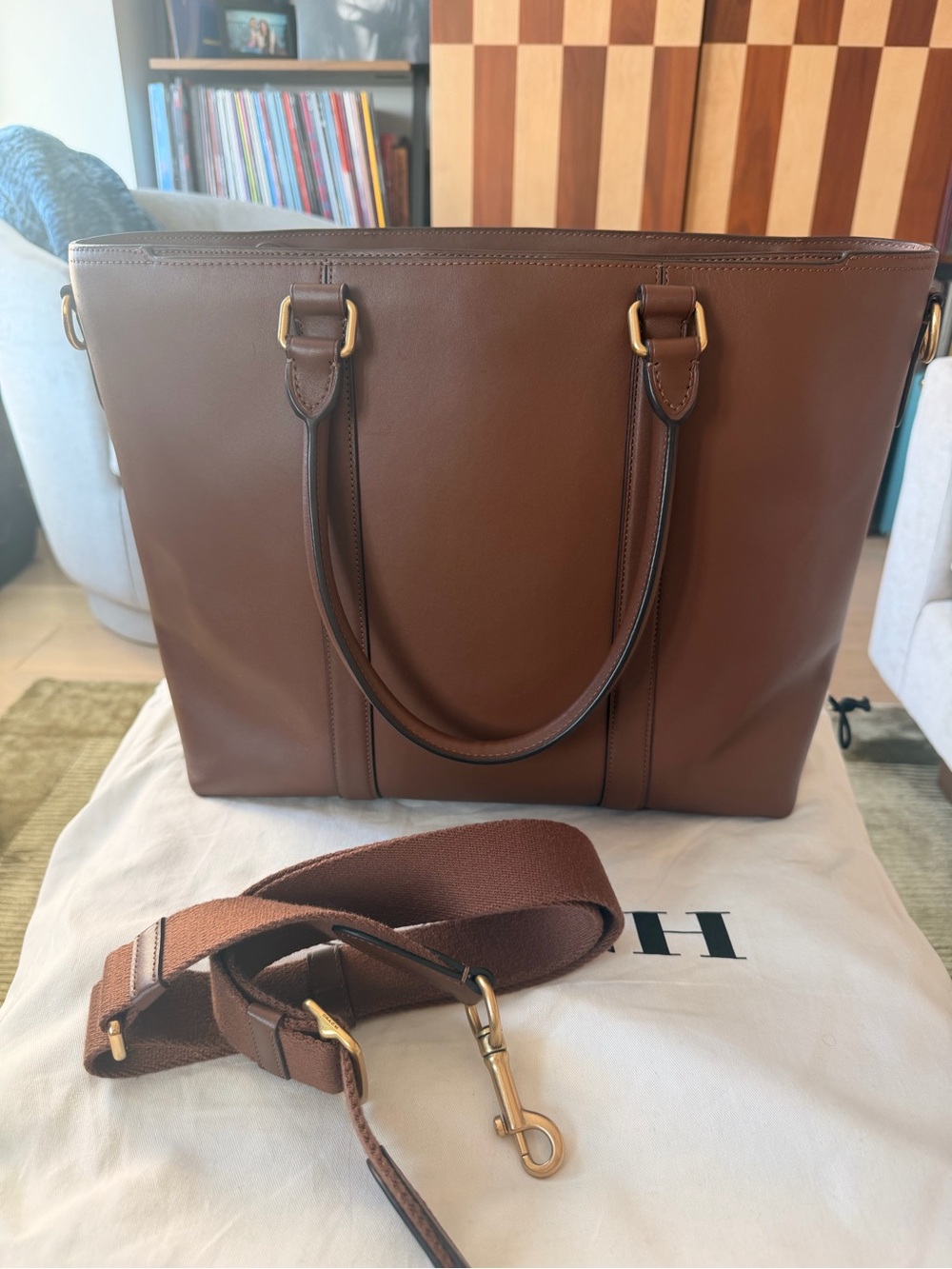 Coach Metropolitan Tote in Brown